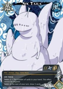 Six Tails card artwork