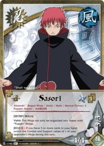 Sasori card artwork