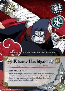 Kisame Hoshigaki card artwork