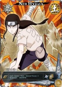 Neji Hyuga card artwork