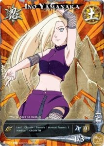 Ino Yamanaka card artwork