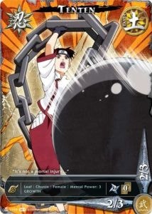 Tenten card artwork