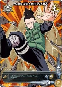 Shikamaru Nara card artwork