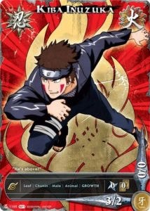 Kiba Inuzuka card artwork