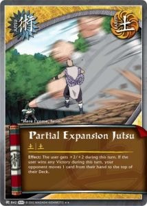 Partial Expansion Jutsu card artwork
