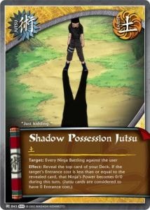 Shadow Possession Jutsu card artwork