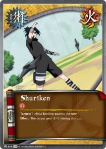 Shuriken card artwork