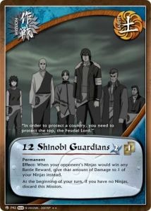 12 Shinobi Guardians card artwork