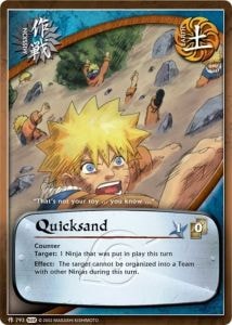 Quicksand card artwork