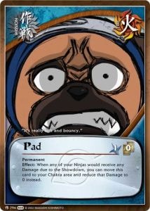 Pad card artwork