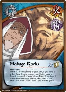 Hokage Rocks card artwork