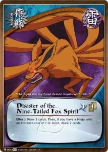 Disaster of the Nine-Tailed Fox Spirit card artwork