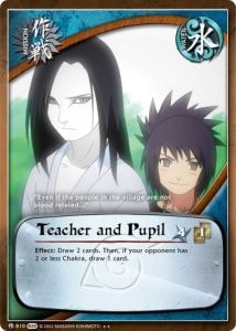 Teacher and Pupil card artwork