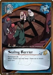 Sealing Barrier card artwork