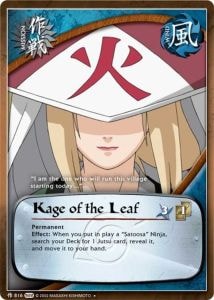 Kage of the Leaf card artwork