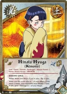 Hinata Hyuga (Kimono) card artwork