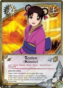 Tenten (Kimono) card artwork