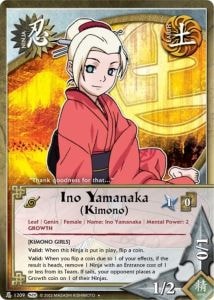Ino Yamanaka (Kimono) card artwork