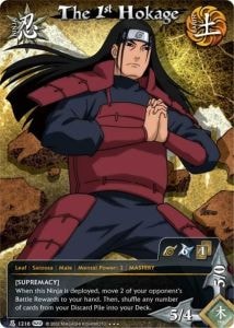 The 1st Hokage card artwork