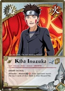 Kiba Inuzuka card artwork