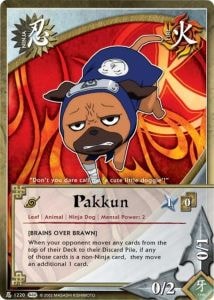Pakkun card artwork