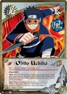 Obito Uchiha card artwork