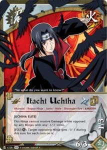 Itachi Uchiha card artwork