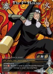 The 3rd Hokage card artwork