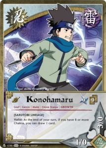 Konohamaru card artwork