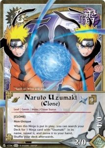 Naruto Uzumaki (Clone) card artwork