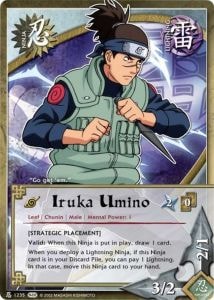 Iruka Umino card artwork