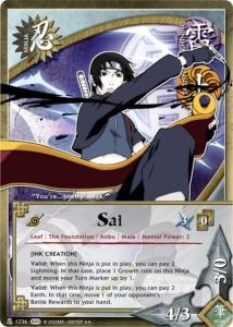 Sai card artwork