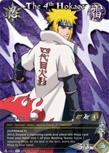 The 4th Hokage card artwork