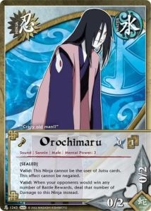 Orochimaru card artwork