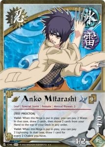 Anko Mitarashi card artwork