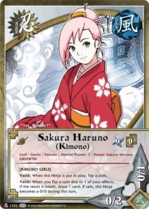 Sakura Haruno (Kimono) card artwork