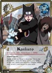 Kankuro card artwork