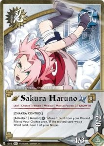 Sakura Haruno card artwork