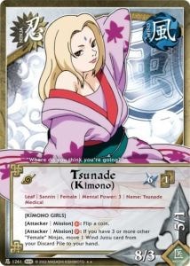 Tsunade (Kimono) card artwork
