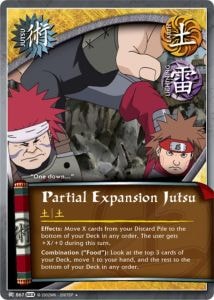 Partial Expansion Jutsu card artwork