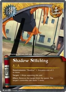 Shadow Stitching card artwork