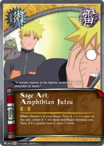 Sage Art, Amphibian Jutsu card artwork