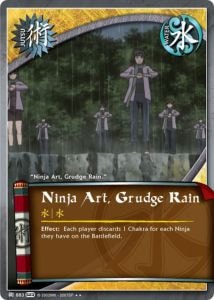 Ninja Art, Grudge Rain card artwork