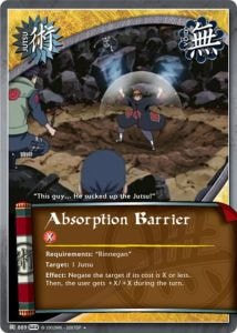 Absorption Barrier card artwork