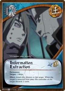 Information Extraction card artwork