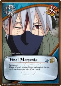Final Moments card artwork