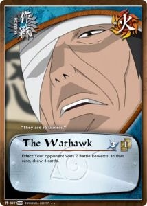 The Warhawk card artwork