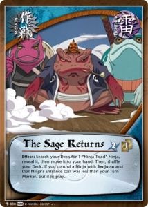The Sage Returns card artwork