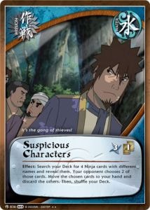 Suspicious Characters card artwork