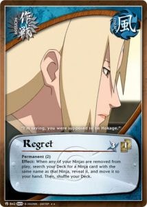Regret card artwork